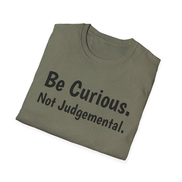 Be Curious Unisex Softstyle T-Shirt