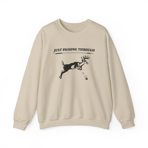 Just Passing Through Unisex Heavy Blend™ Crewneck Sweatshirt