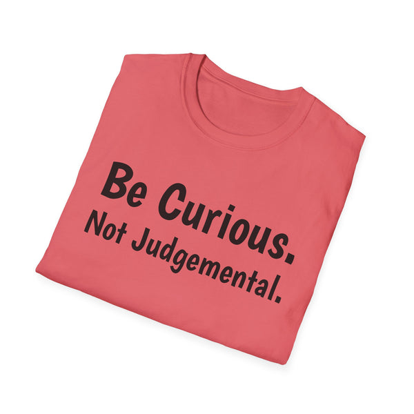 Be Curious Unisex Softstyle T-Shirt