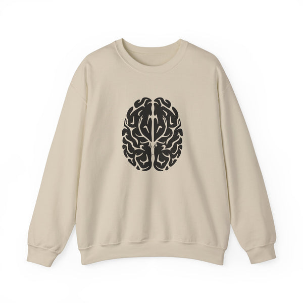 Elk On The Brain Unisex Heavy Blend™ Crewneck Sweatshirt