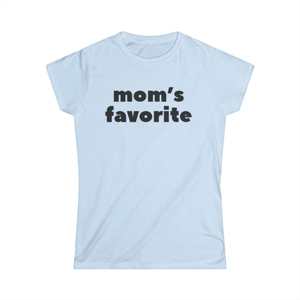 Mom's Favorite Women's Softstyle Tee