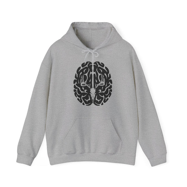 Deer On The Brain Unisex Heavy Blend™ Hooded Sweatshirt