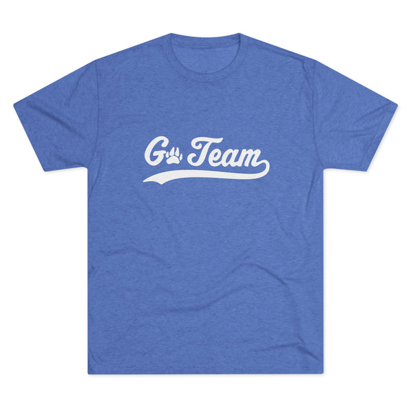 Go Team Unisex Tri-Blend Crew Tee