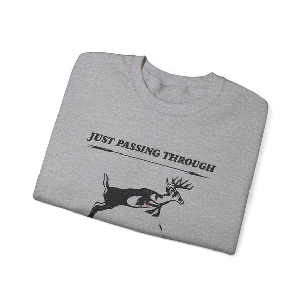 Just Passing Through Unisex Heavy Blend™ Crewneck Sweatshirt