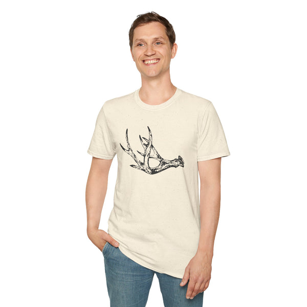 Shed Antler Unisex Softstyle T-Shirt