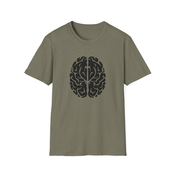 Elk On The Brain Unisex Softstyle T-Shirt