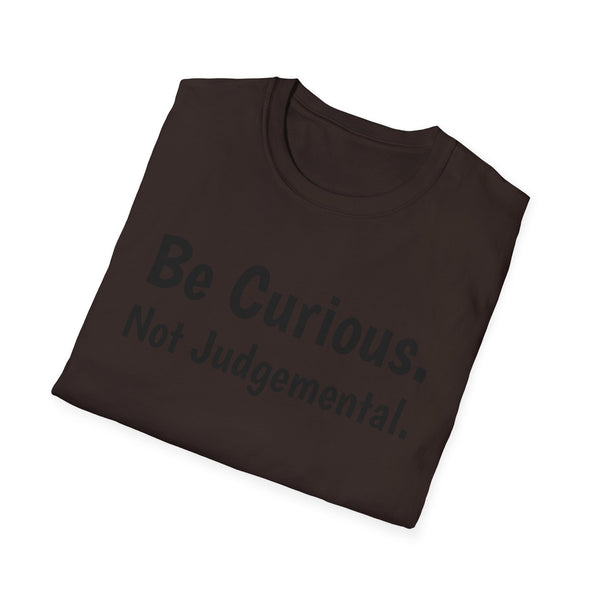 Be Curious Unisex Softstyle T-Shirt