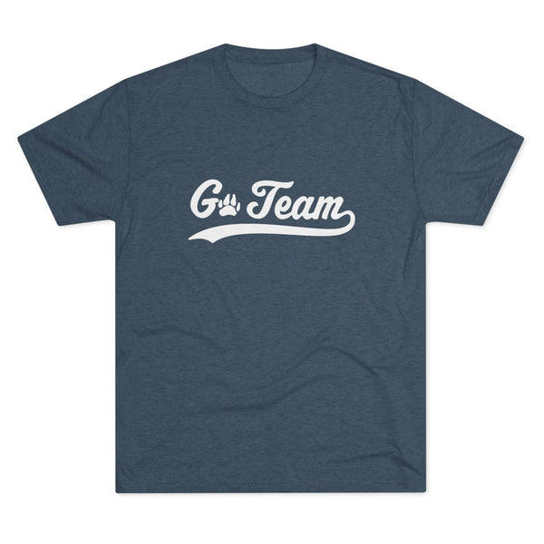Go Team Unisex Tri-Blend Crew Tee