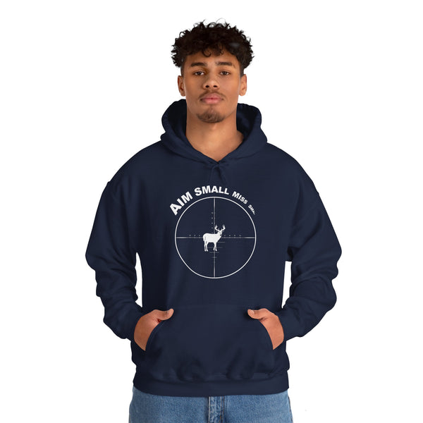 Aim Small Miss Small Unisex Heavy Blend™ Hooded Sweatshirt