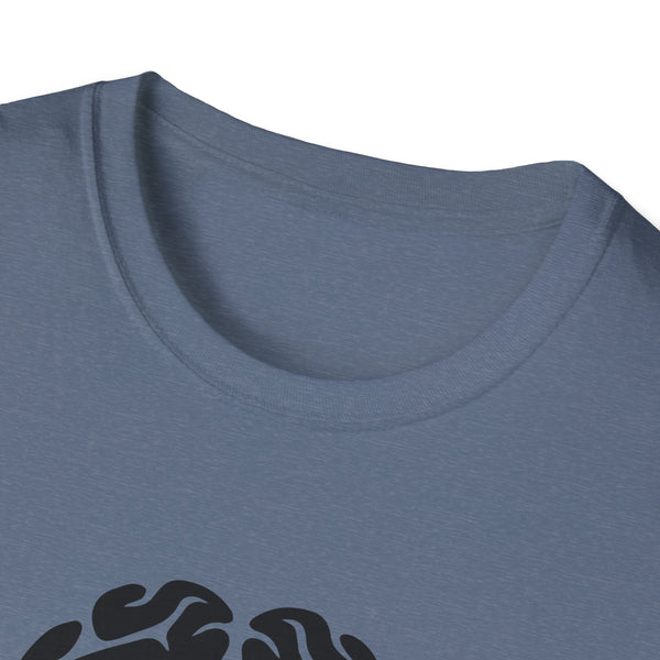 Elk On The Brain Unisex Softstyle T-Shirt