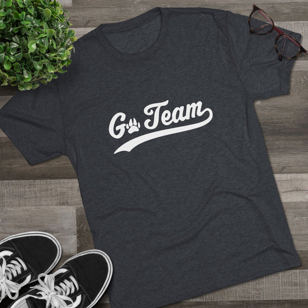 Go Team Unisex Tri-Blend Crew Tee