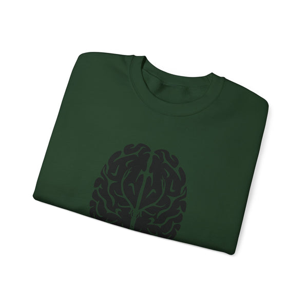 Elk On The Brain Unisex Heavy Blend™ Crewneck Sweatshirt