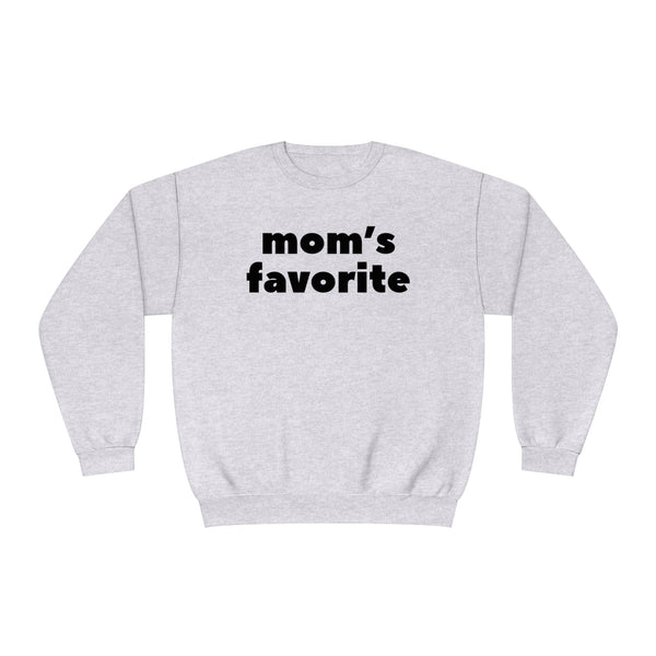 Mom's Favorite Unisex NuBlend® Crewneck Sweatshirt
