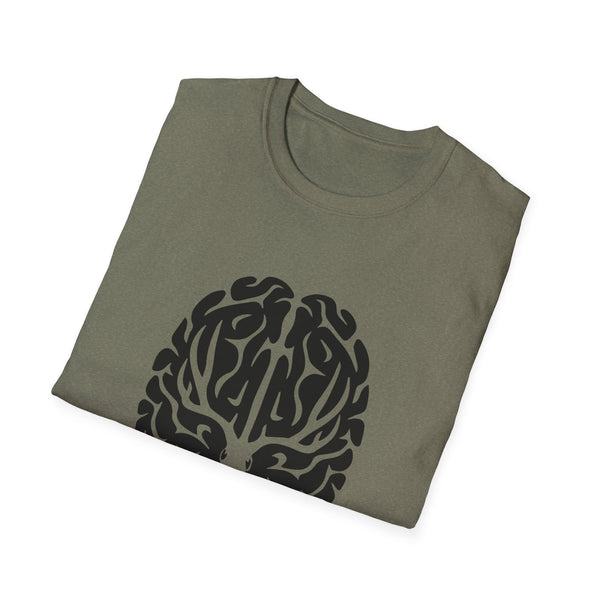 Mule Deer On The Brain Unisex Softstyle T-Shirt
