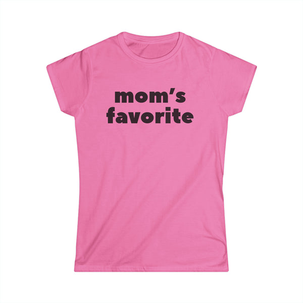 Mom's Favorite Women's Softstyle Tee