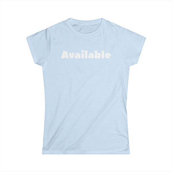Available Women's Softstyle Tee