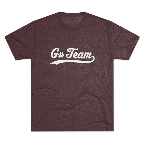Go Team Unisex Tri-Blend Crew Tee