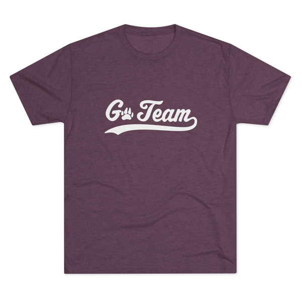 Go Team Unisex Tri-Blend Crew Tee