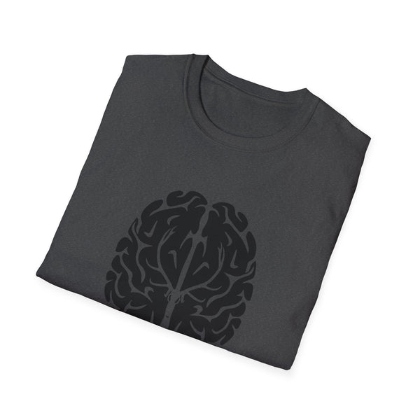 Elk On The Brain Unisex Softstyle T-Shirt