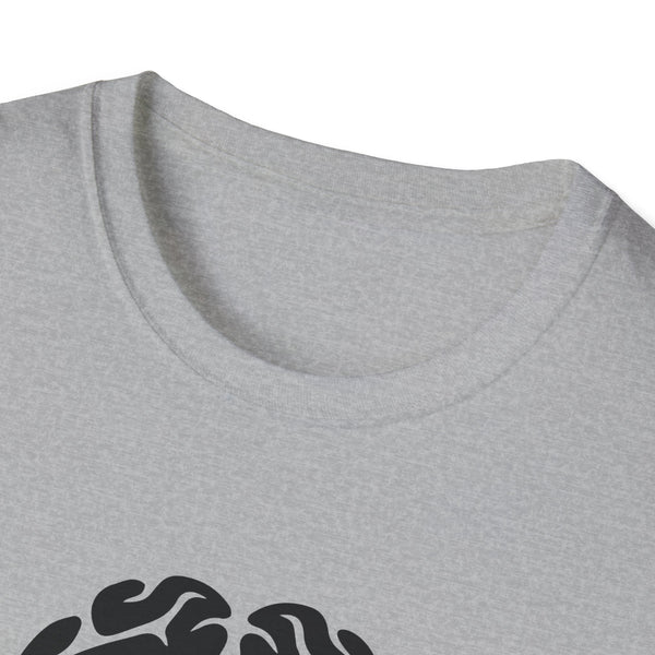 Elk On The Brain Unisex Softstyle T-Shirt
