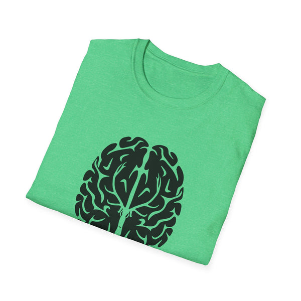Elk On The Brain Unisex Softstyle T-Shirt