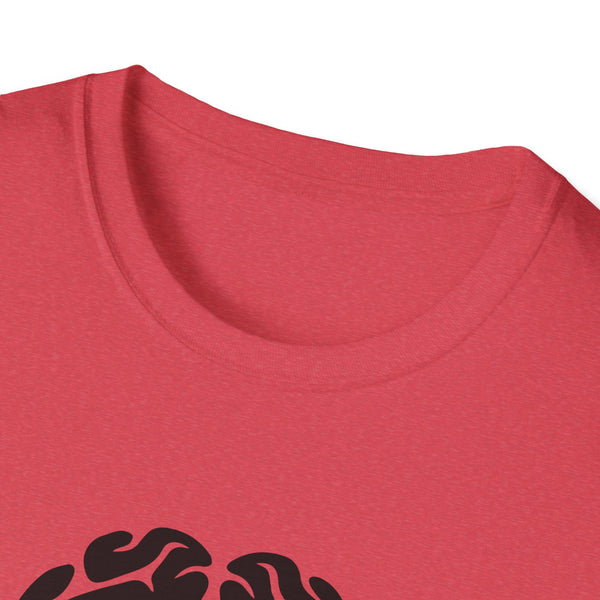 Elk On The Brain Unisex Softstyle T-Shirt