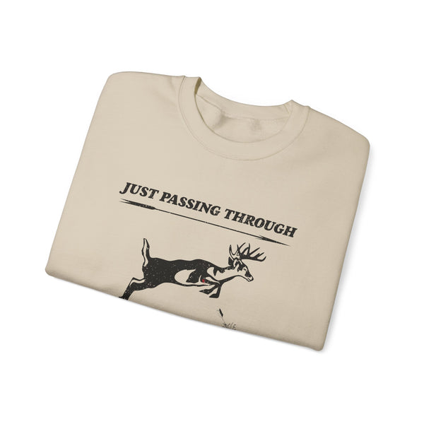 Just Passing Through Unisex Heavy Blend™ Crewneck Sweatshirt