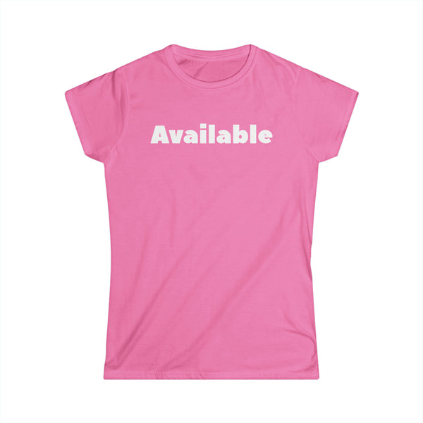 Available Women's Softstyle Tee