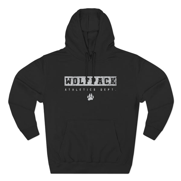Wolfpack Athletic Department Three-Panel Fleece Hoodie