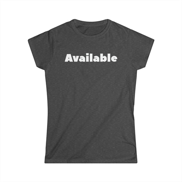 Available Women's Softstyle Tee