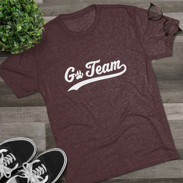 Go Team Unisex Tri-Blend Crew Tee