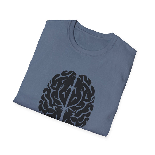 Elk On The Brain Unisex Softstyle T-Shirt