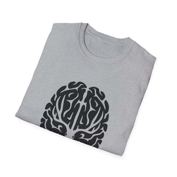 Mule Deer On The Brain Unisex Softstyle T-Shirt