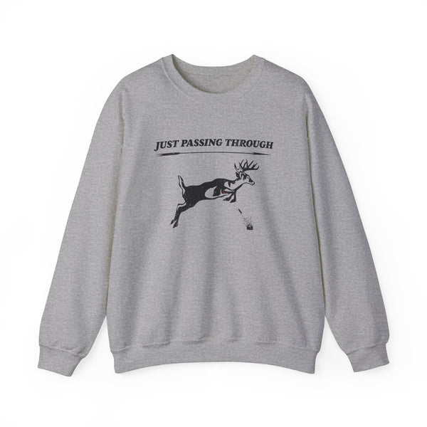 Just Passing Through Unisex Heavy Blend™ Crewneck Sweatshirt