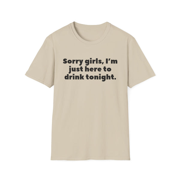 Sorry Girls Unisex Softstyle T-Shirt