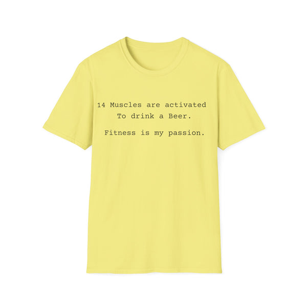Beer Is My Passion Unisex Softstyle T-Shirt