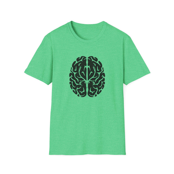 Elk On The Brain Unisex Softstyle T-Shirt