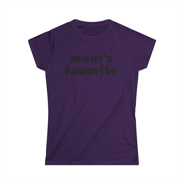 Mom's Favorite Women's Softstyle Tee