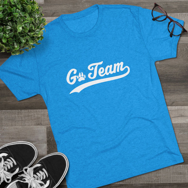 Go Team Unisex Tri-Blend Crew Tee