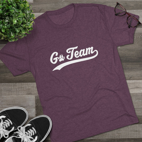 Go Team Unisex Tri-Blend Crew Tee