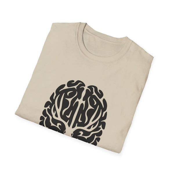 Mule Deer On The Brain Unisex Softstyle T-Shirt