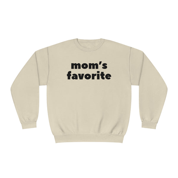 Mom's Favorite Unisex NuBlend® Crewneck Sweatshirt
