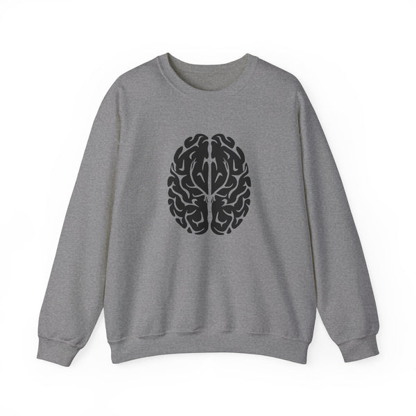 Elk On The Brain Unisex Heavy Blend™ Crewneck Sweatshirt