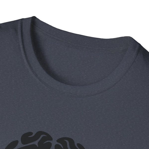 Elk On The Brain Unisex Softstyle T-Shirt