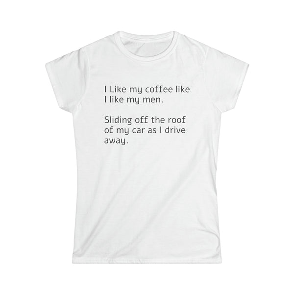 Like My Coffee Women's Softstyle Tee