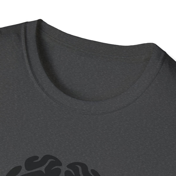 Elk On The Brain Unisex Softstyle T-Shirt