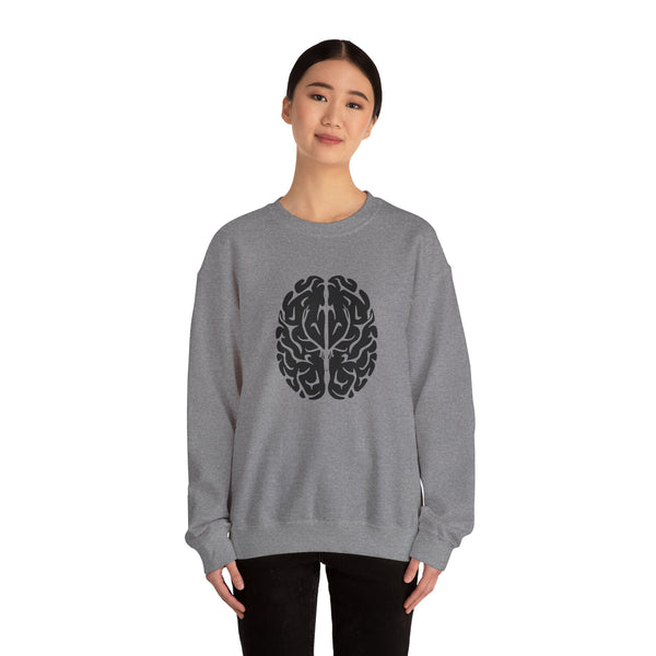 Elk On The Brain Unisex Heavy Blend™ Crewneck Sweatshirt