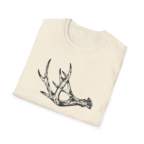 Shed Antler Unisex Softstyle T-Shirt
