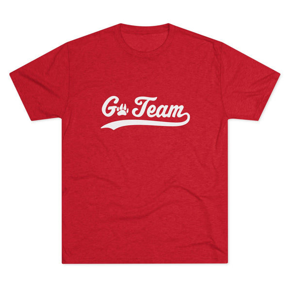 Go Team Unisex Tri-Blend Crew Tee