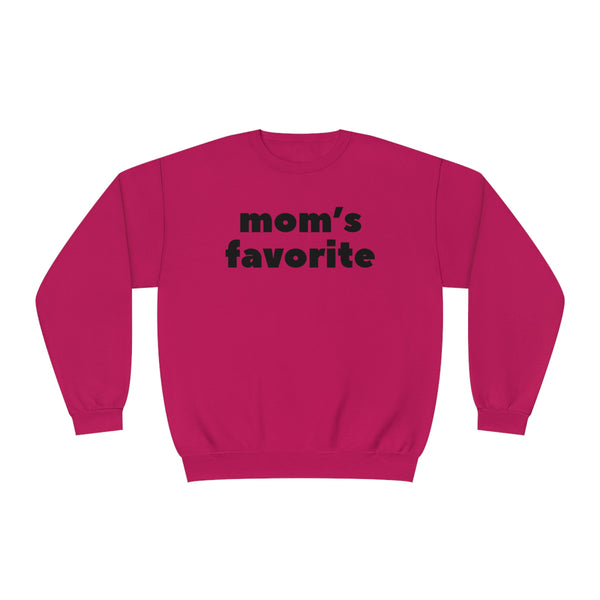 Mom's Favorite Unisex NuBlend® Crewneck Sweatshirt